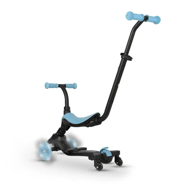 Trotineta multifunctionala 5in1 Qplay Sema EVO Albastru