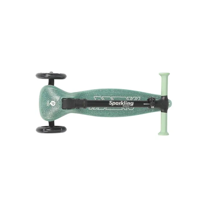 Trotineta pliabila Qplay Sparkling, Verde
