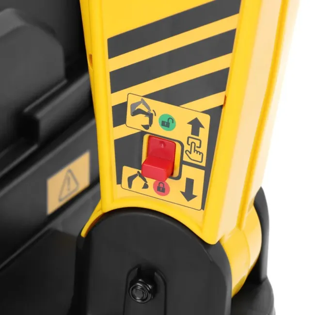 CAT BACKHOE GALBEN -  Buldoexcavator cu baterie