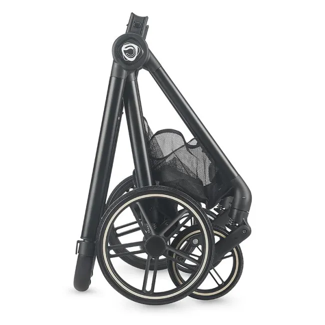 Carucior modular 4in1 Coccolle Lissia Butternut Beige cu Scoica auto iSize Coccolle Knox Black si Baza isofix iSize Coccolle Knox