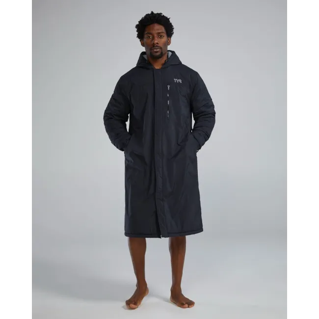 Geacă parka TYR Tech Hydrosphere - negru | protecție termică înot
