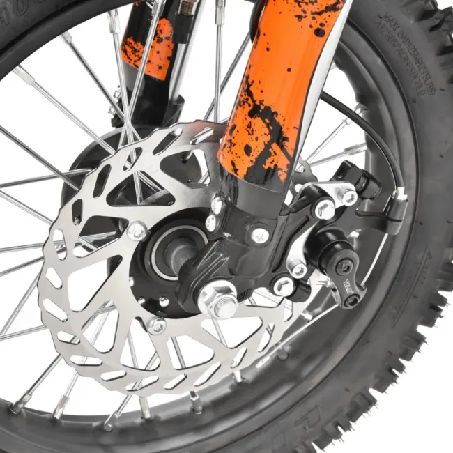 HECHT 59100 ORANGE - Motocicleta electrică Off Road ACCU