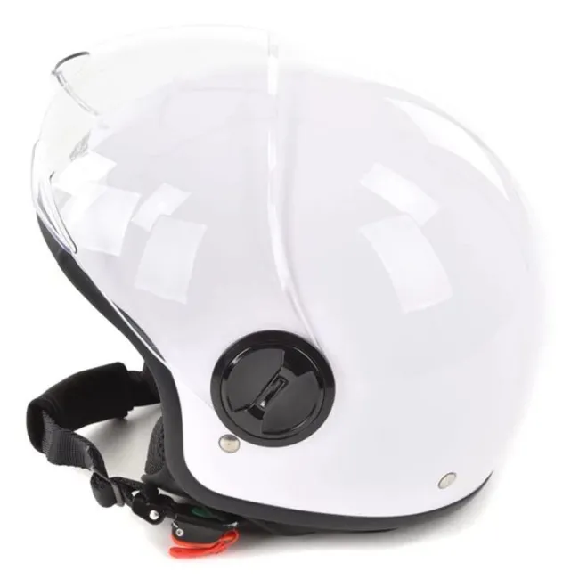 HECHT51631S - Casca alba S, scuter
