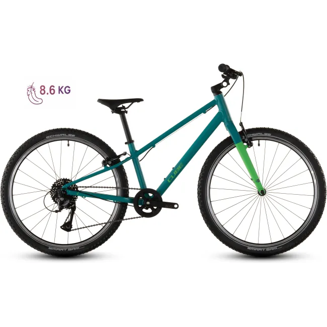 BICICLETA COPII CUBE NUMOVE 240 SEAGREEN GREEN 2026 roti 24