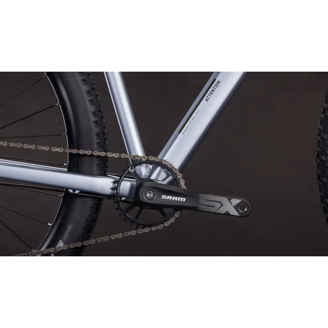 BICICLETA CUBE ATTENTION SLX SLATEGREY BLACK 2026 cadru S (15") - roti 27.5