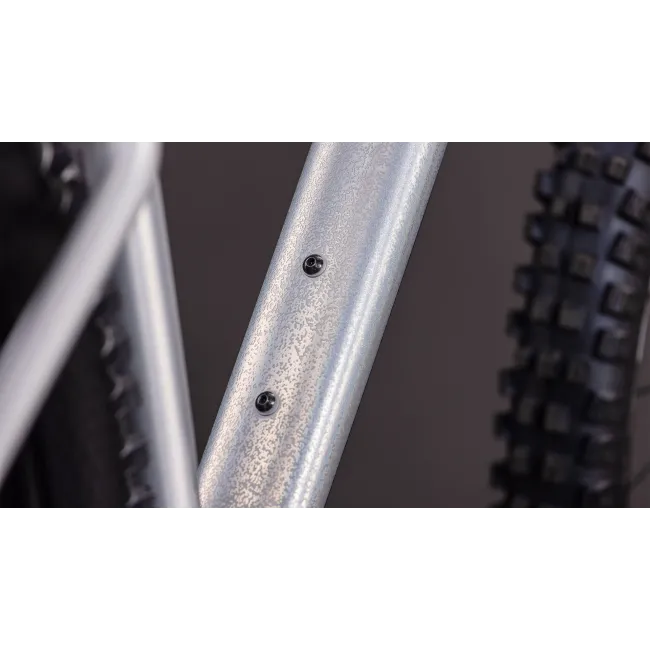 BICICLETA CUBE REACTION TM ONE RAWMETAL BLUE 2026 cadru L (19") - roti 29