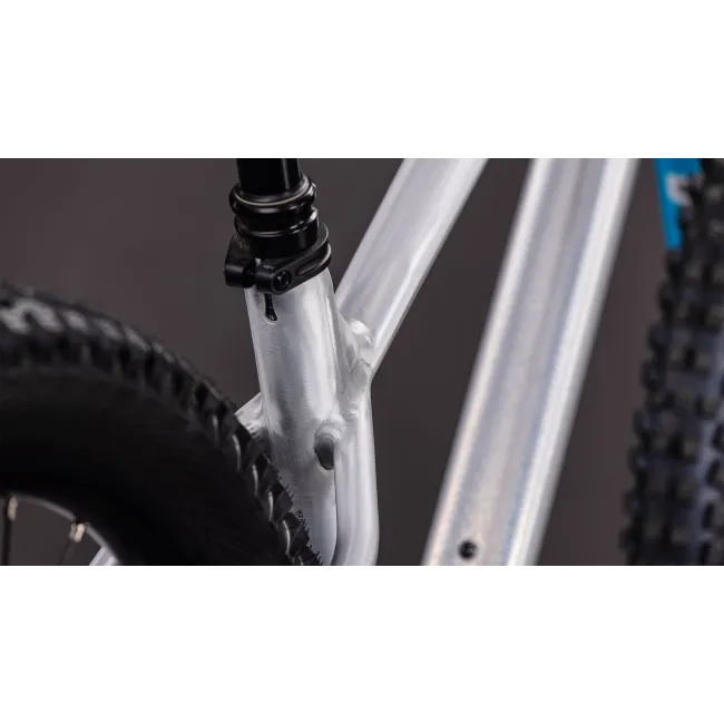 BICICLETA CUBE REACTION TM ONE RAWMETAL BLUE 2026 cadru L (19") - roti 29