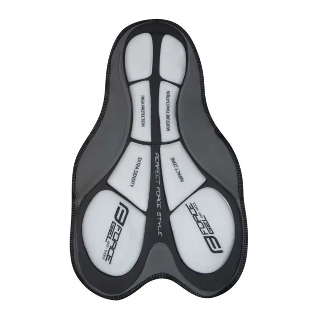 Pantaloni Force Blade MTB cu sub-pantaloni cu bazon rosu M