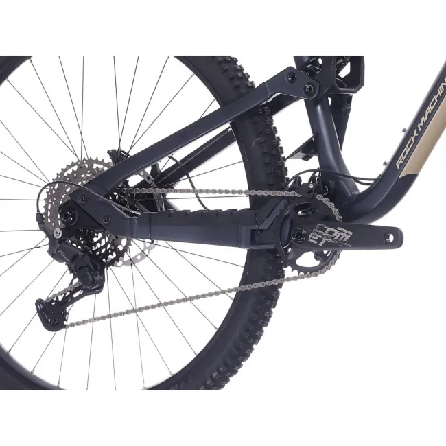 Bicicleta Rock Machine Whizz FS I 50 29 Matte Deep Ocean Blue 16.5 - (L)