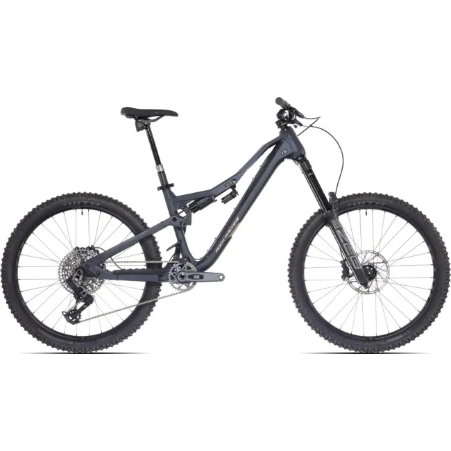Bicicleta Rock Machine Whizz FS III 90 AXS 27.5Matte Deep Ocean Blue 16.0 - (M)