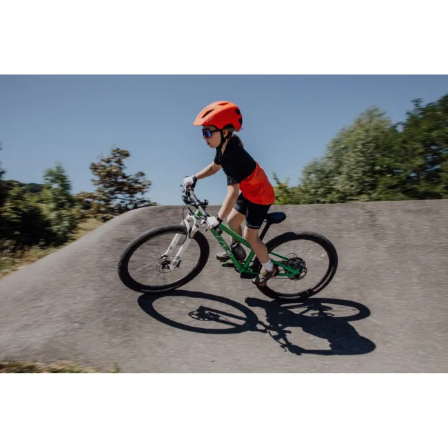 Casca Force Zebu cu lumina, orange S-M (51-56 cm)