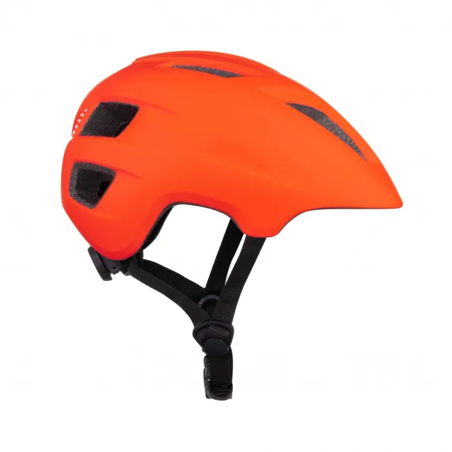Casca Force Zebu cu lumina, orange S-M (51-56 cm)