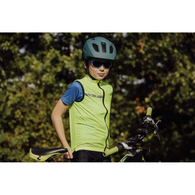 Casca Force Zebu cu lumina, teal XS-S (46-52 cm)