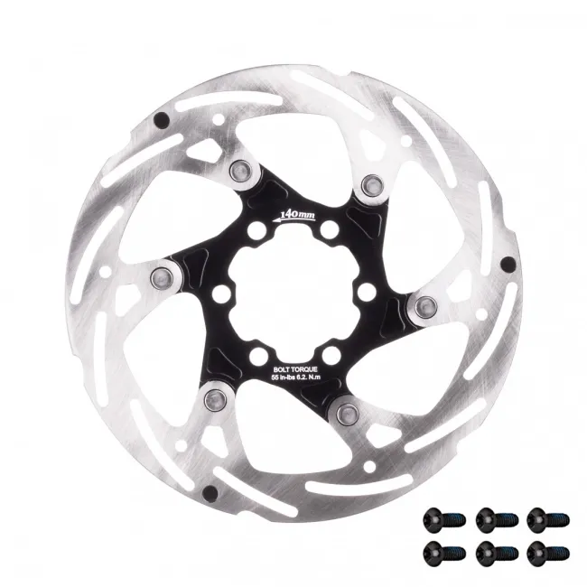 Disc frana Force 140mm 6 suruburi, negru