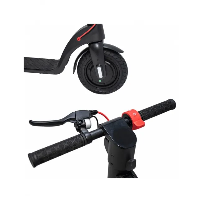 Trotineta electrica Devron Zerga X8 Negru/Rosu