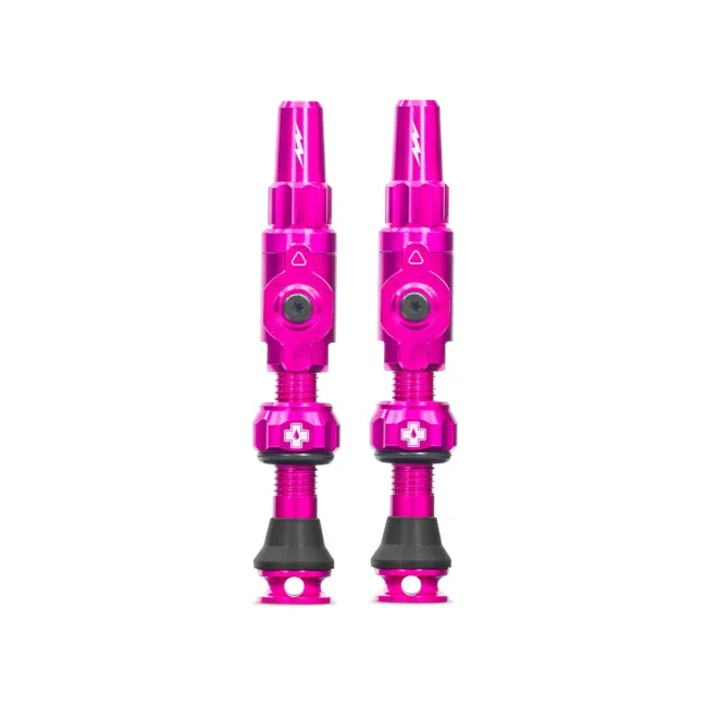 Valve tubeless Muc-Off Tubeless Valves Big Bore Lite (Medium) Pink