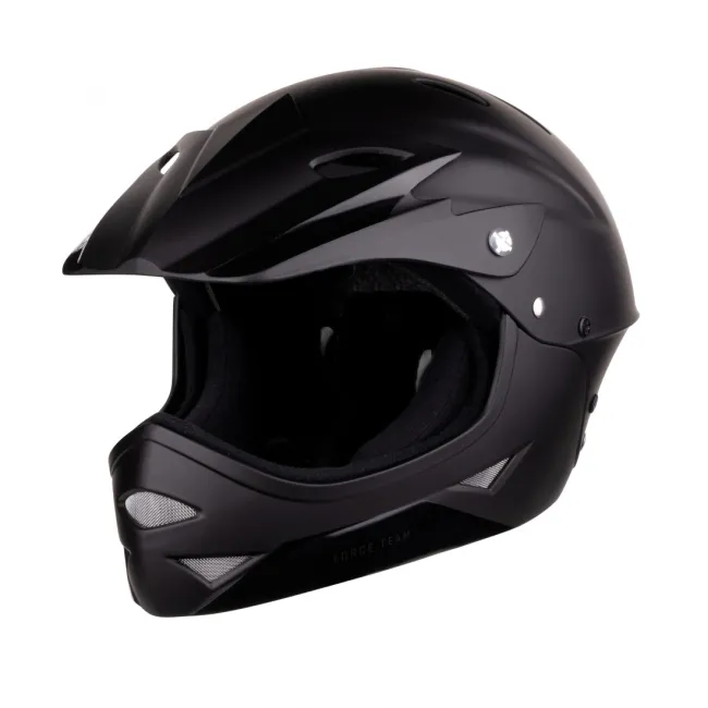 Casca Force Downhill Junior, negru mat S/M