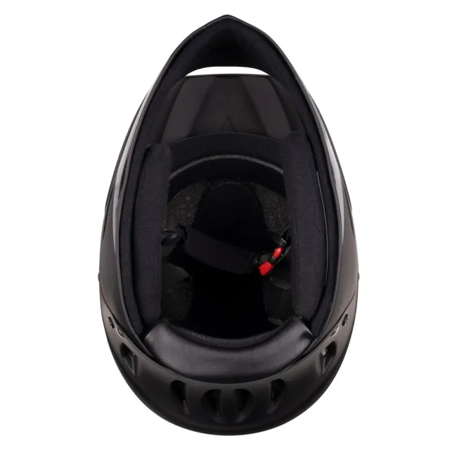 Casca Force Downhill Junior, negru mat S/M