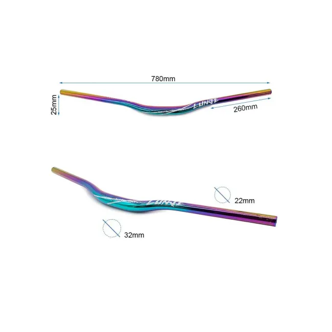 Ghidon 780mm cu rise 25mm multicolor 3