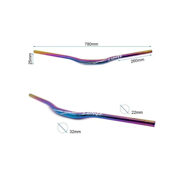 Ghidon 780mm cu rise 25mm multicolor 4