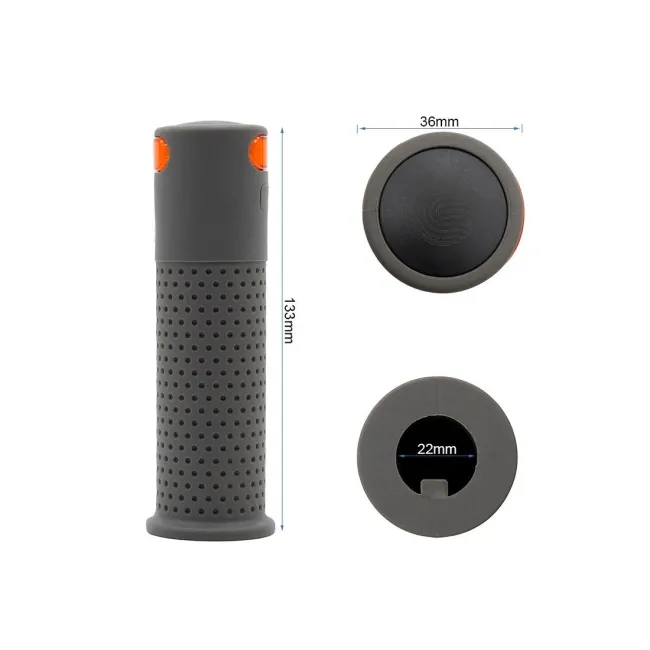 Mansoane cu lumini de semnalizare si telecomanda pe ghidon