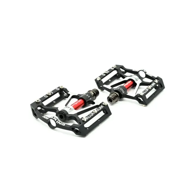 Pedale Bikesport West Biking Aluminiu CNC cu 3 rulmenti