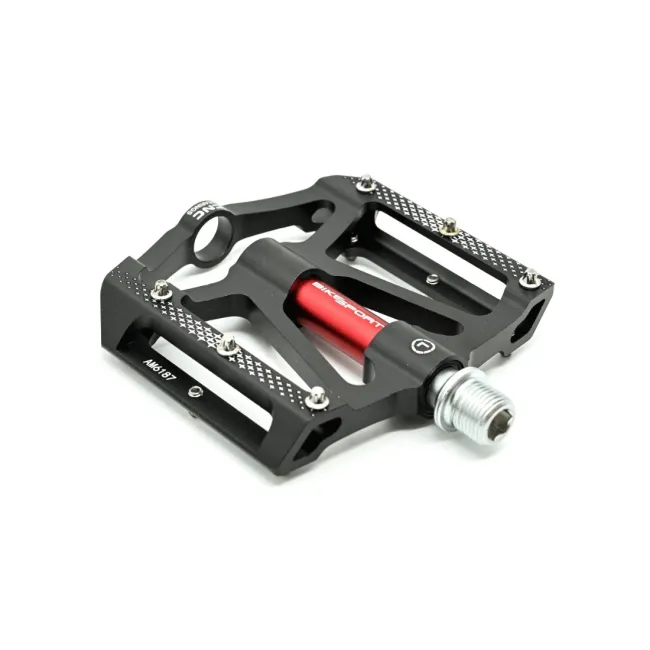 Pedale Bikesport West Biking KP137 Aluminiu CNC cu 3 rulmenti