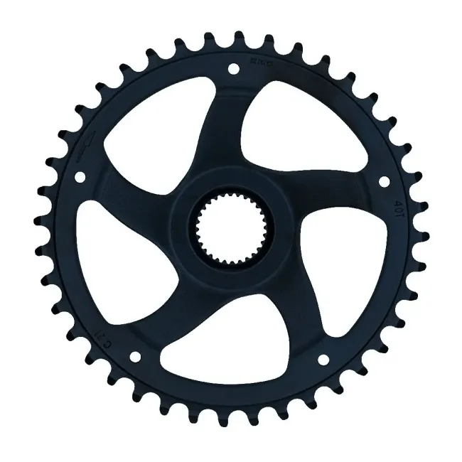 Placa pedalier KMC Bosch Gen 4 Super Narrow 52,0mm 40T Neagra