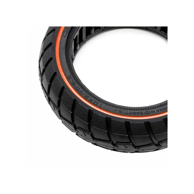 Anvelopa plina trotineta Ultra-Light E-Wheel 10x2.75-6.5/B55 - Red line