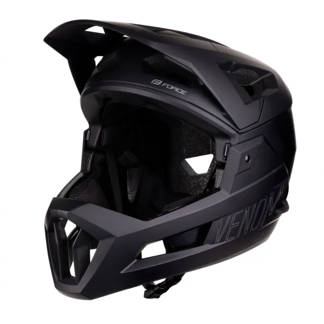 Casca Force Venom Downhill Black L-XL (57-61 cm)
