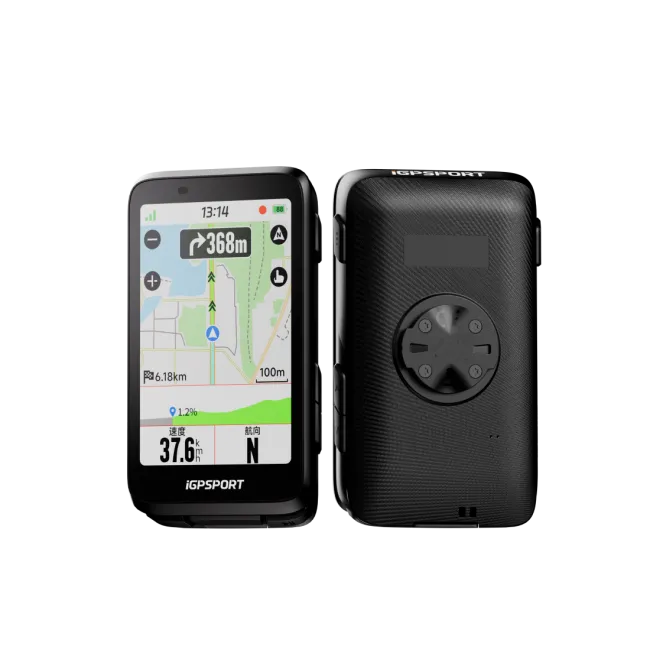 Ciclocomputer GPS iGPSPORT BiNavi Negru