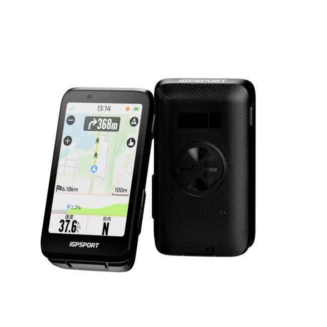 Ciclocomputer GPS iGPSPORT BiNavi Negru