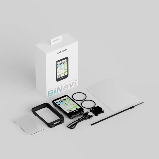 Ciclocomputer GPS iGPSPORT BiNavi Negru