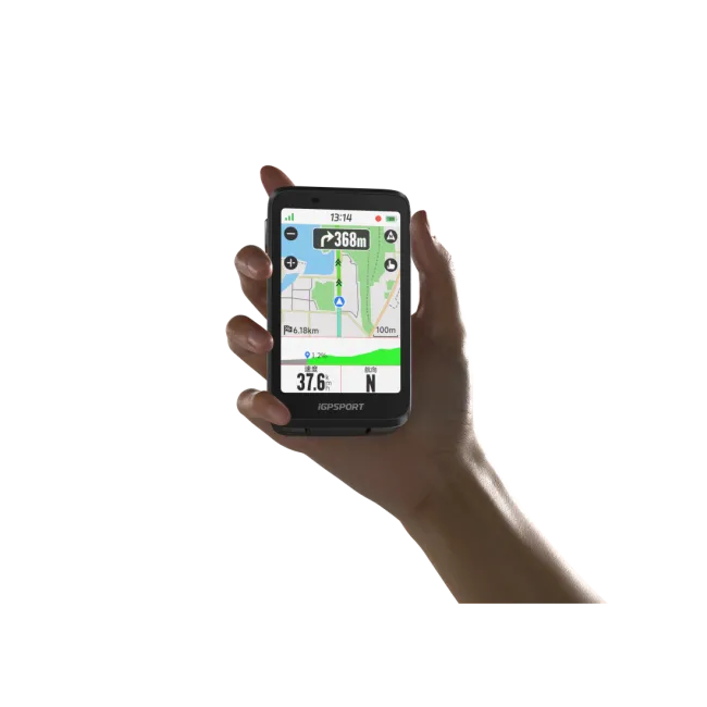 Ciclocomputer GPS iGPSPORT BiNavi Negru