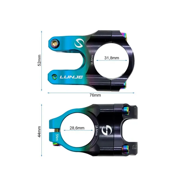 Pipa EWPM-003 31.8mm negru/albastru