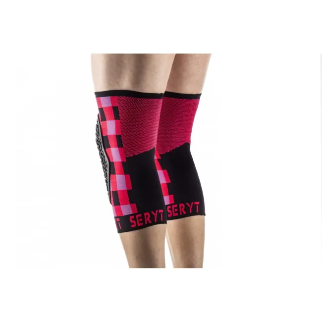 Protectii genunchi Seryt Checker Pink M