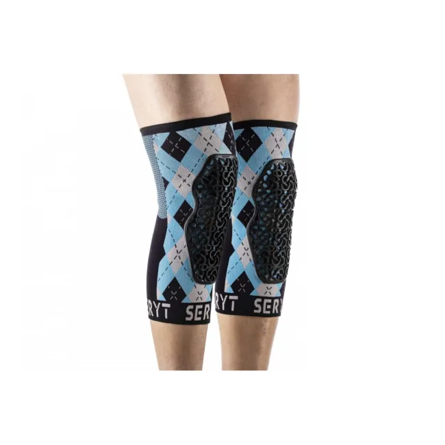 Protectii genunchi Seryt Galles Light Blue M