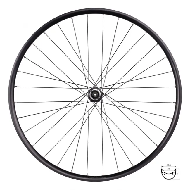 Roata spate Force XC Basic Disc 28 622x23 32H cu butuc Shimano TX505