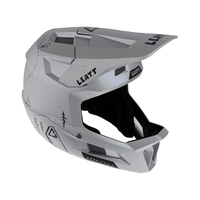 Casca Leatt MTB Gravity 2.0 Grey XL - 61-62cm