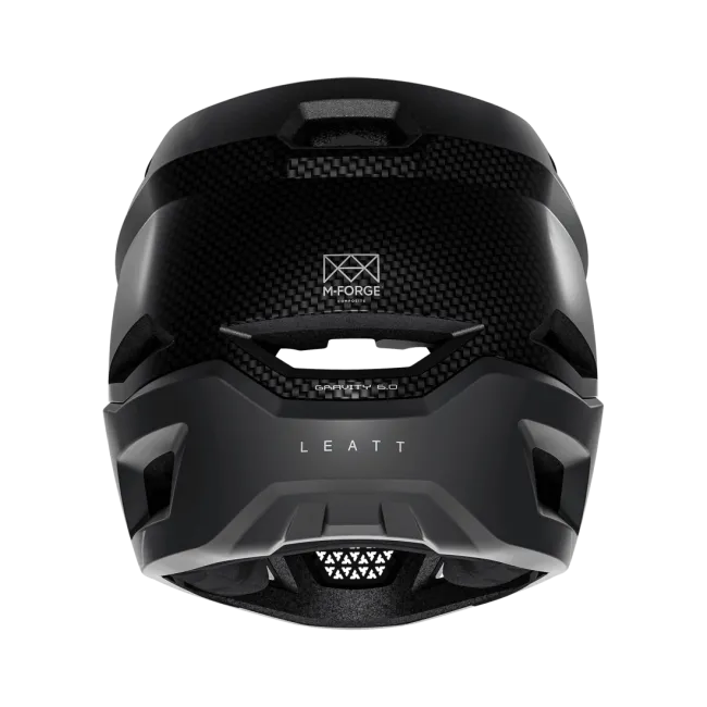 Casca Leatt MTB Gravity 6.0 Carbon Stealth Black/Grey XL - 61-62cm