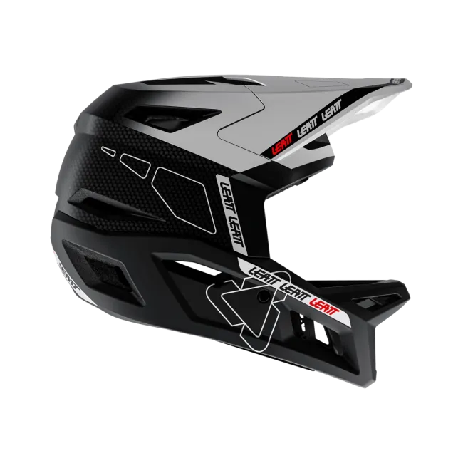 Casca Leatt MTB Gravity 6.0 Carbon White L - 59-60cm