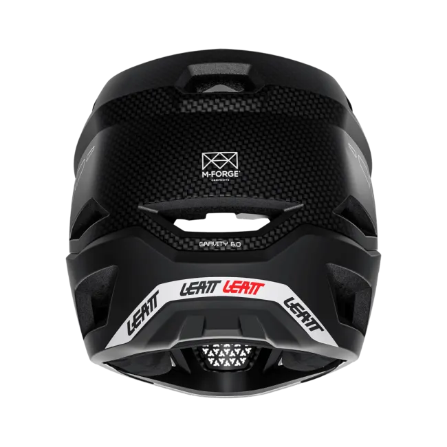 Casca Leatt MTB Gravity 6.0 Carbon White M - 57-58cm