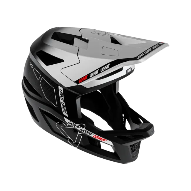 Casca Leatt MTB Gravity 6.0 Carbon White XL - 61-62cm