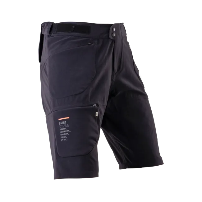 Pantaloni scurti Leatt MTB Trail 6.0 Cargo Ghost Black M