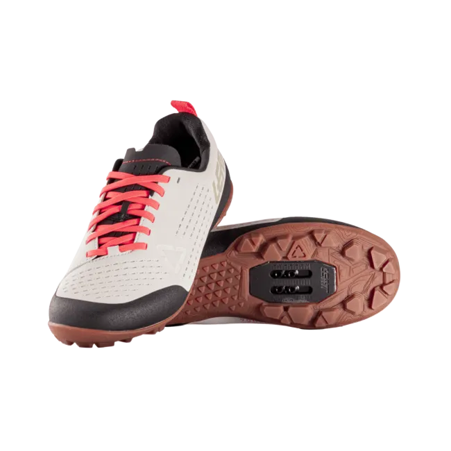 Pantofi Leatt Clip 2.0 Endurance Cream white 41.5