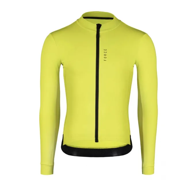 Bluza Force Endless cu maneca lunga fluo S