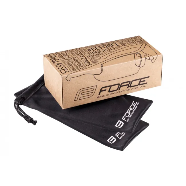 Set 2 perechi Ochelari Force Ambient negri lentile negre + transparente