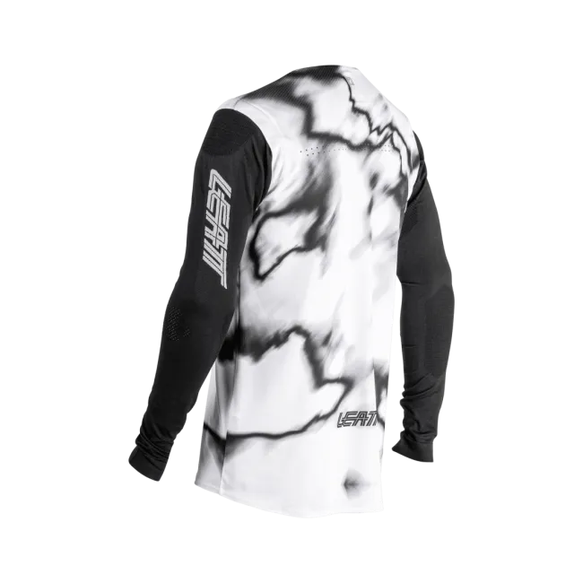 Tricou Leatt MTB Gravity 8.0 Heatmap White M