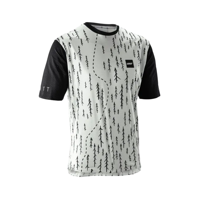 Tricou Leatt MTB Trail 3.0 Trails White XL