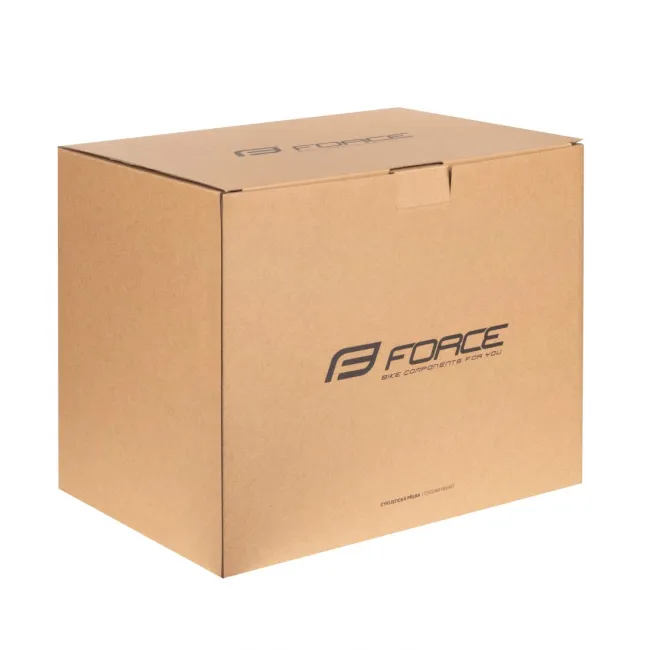 Casca Force DROP downhill, rosu-negru S-M